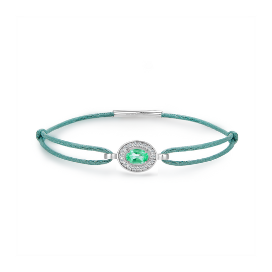 céladon forever bracelet - emerald