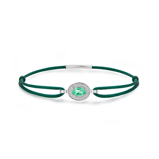fir-tree forever bracelet - emerald