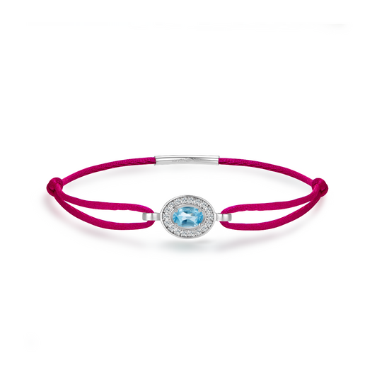 fuschia forever bracelet - Topaz
