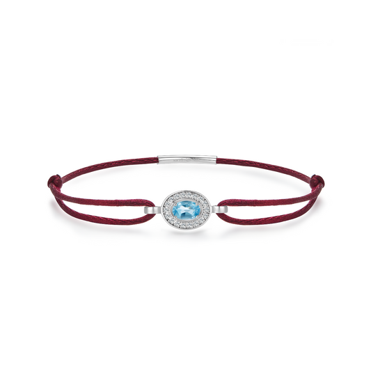 wine forever bracelet - Topaz