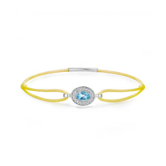 Straw forever bracelet - Topaz