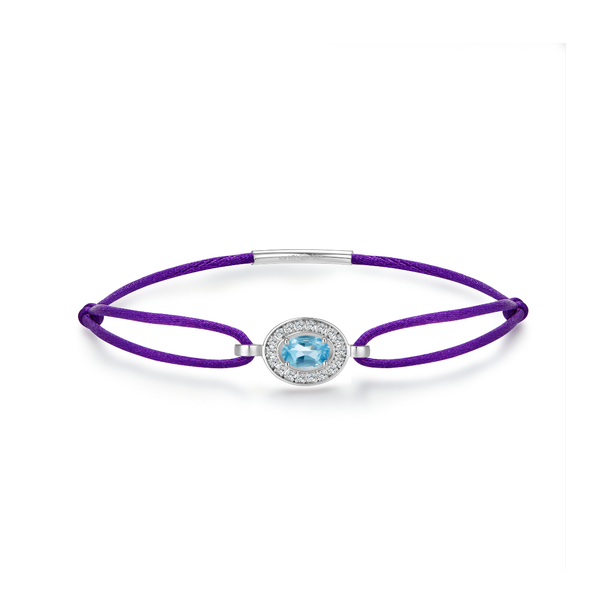 Purple forever bracelet - Topaz
