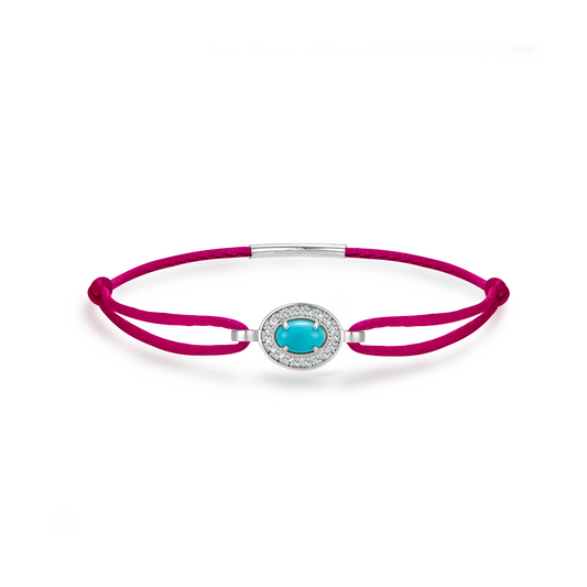 Fuchsia forever bracelet - Turquoise