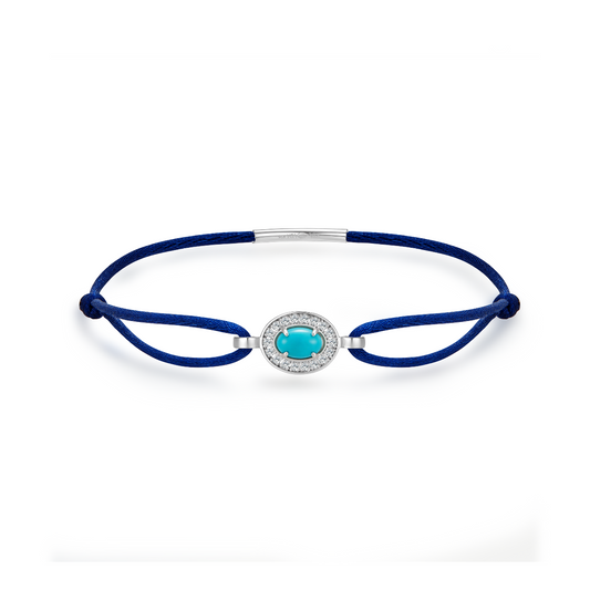 Navy forever bracelet - Turquoise