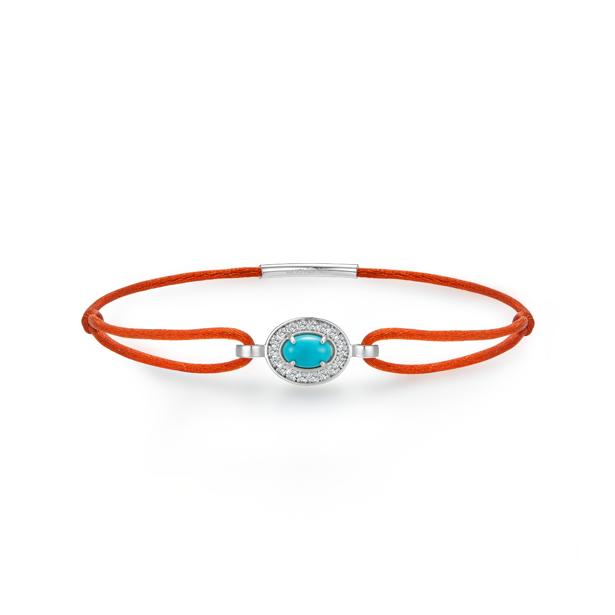 bracelet forever orange - turquoise