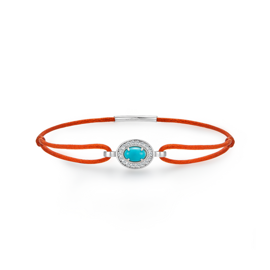 orange forever bracelet - Turquoise