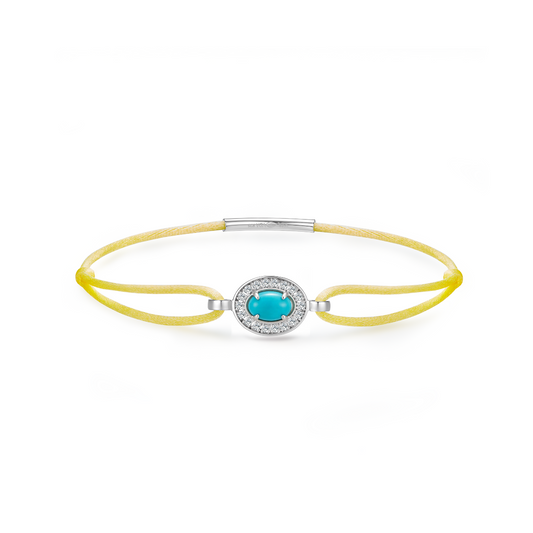 straw forever bracelet - Turquoise