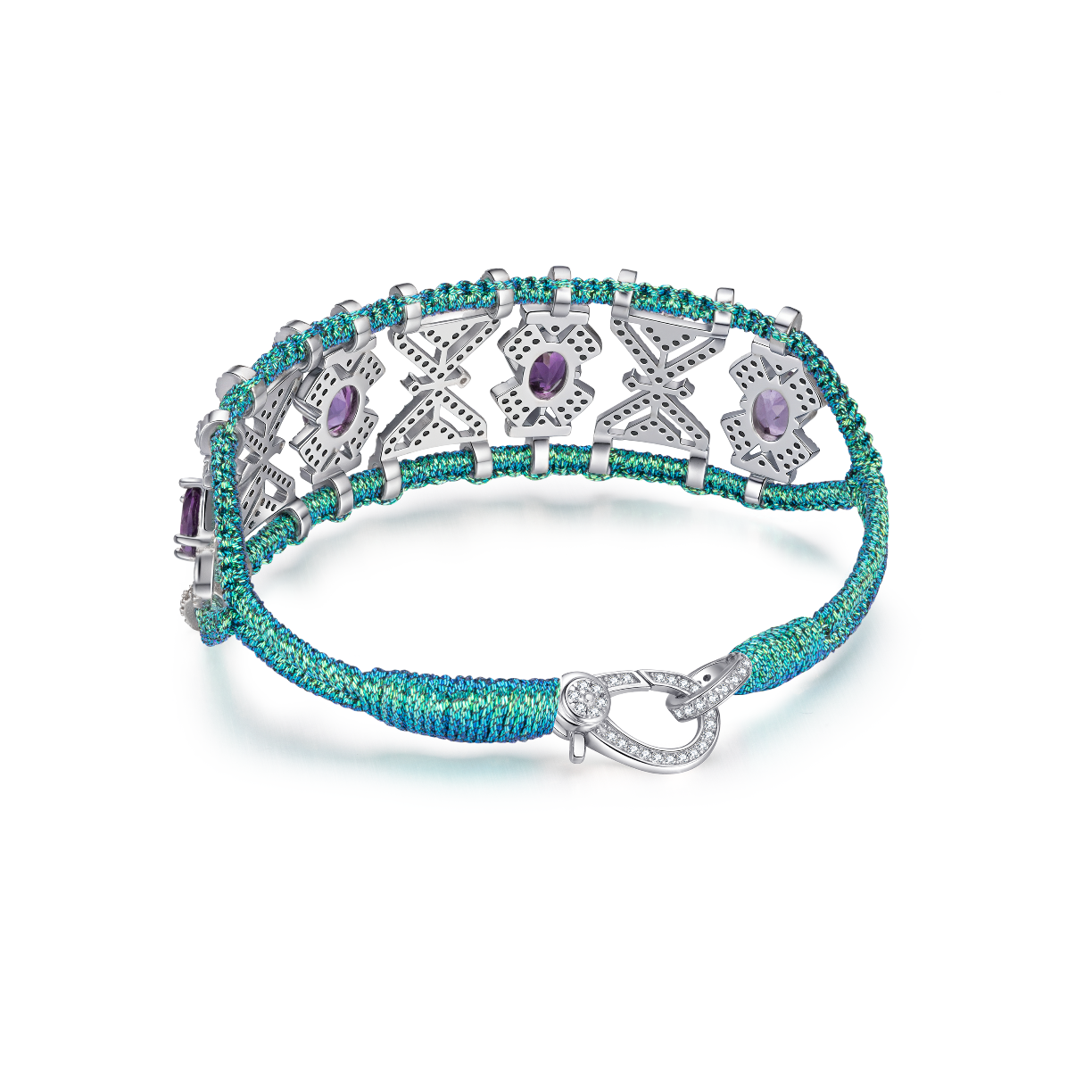 Bracelet Fortalezza Fly - Amethysts