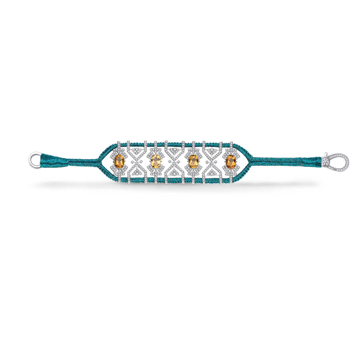 Bracelet Fortalezza Pacific- Citrines