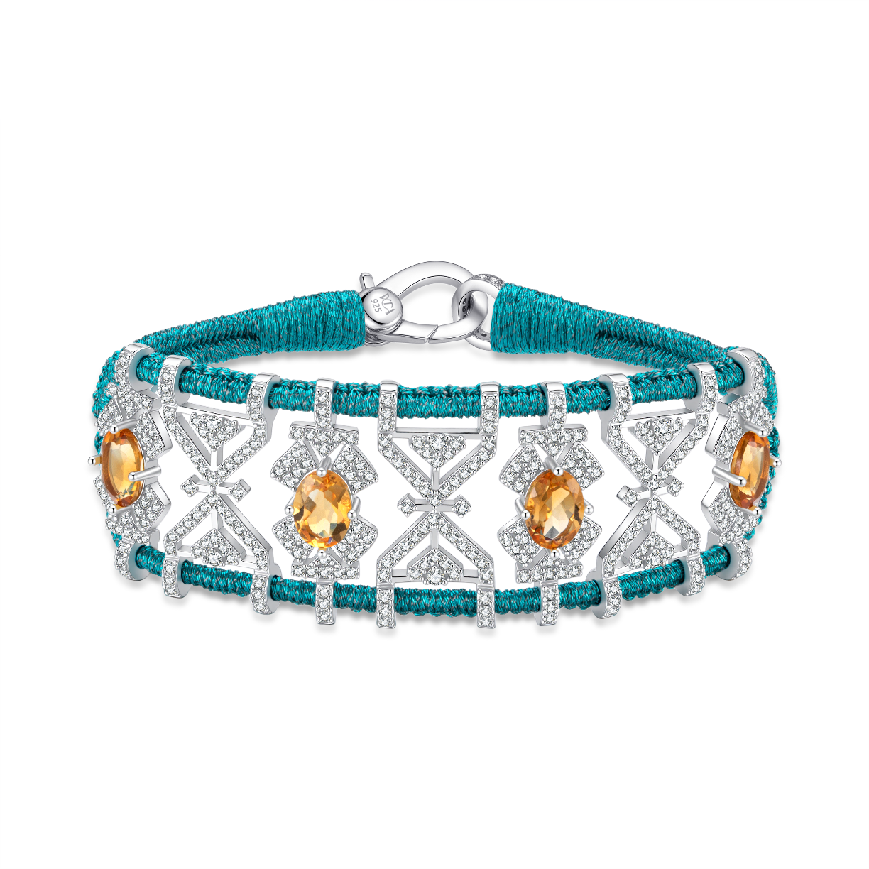 Bracelet Fortalezza Pacific- Citrines