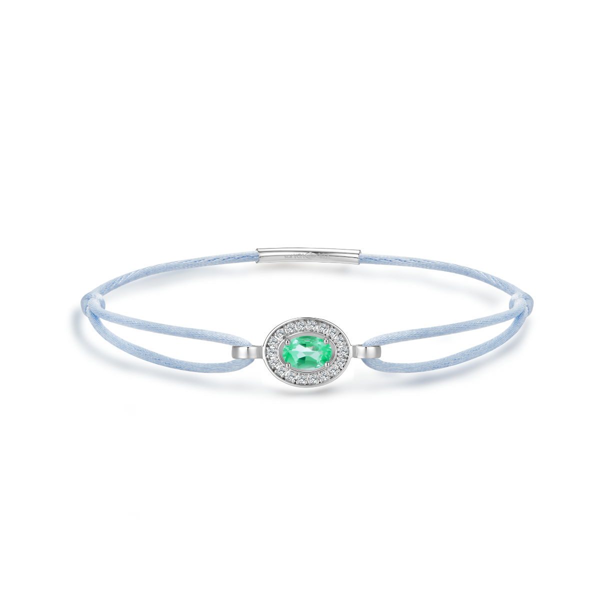sky forever bracelet - emerald