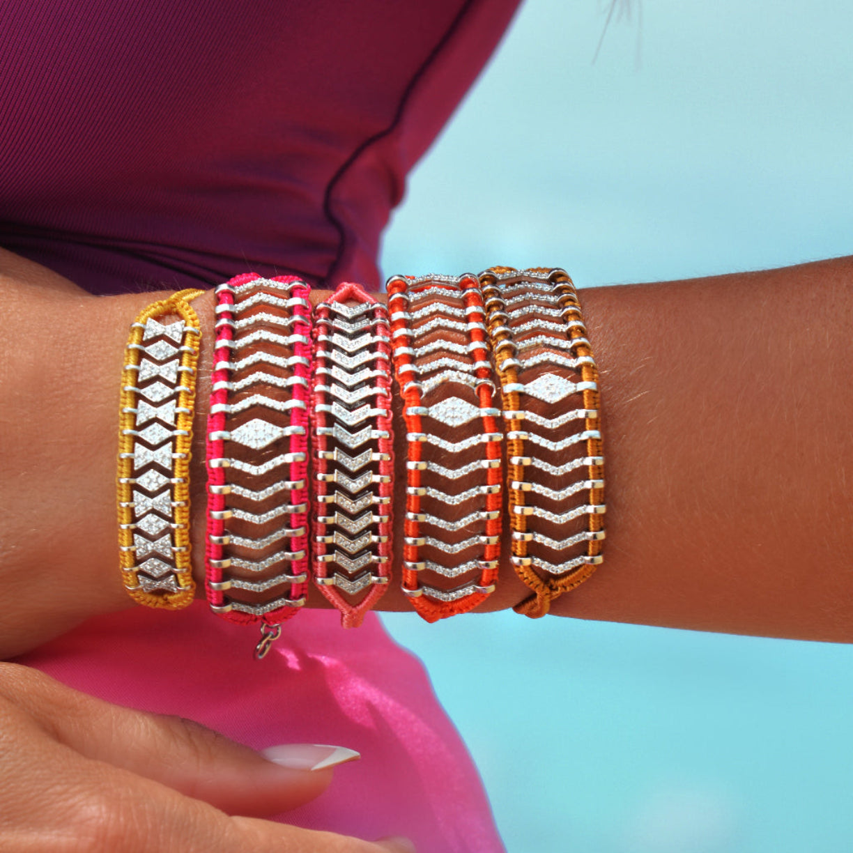 Buzios Saffron bracelet