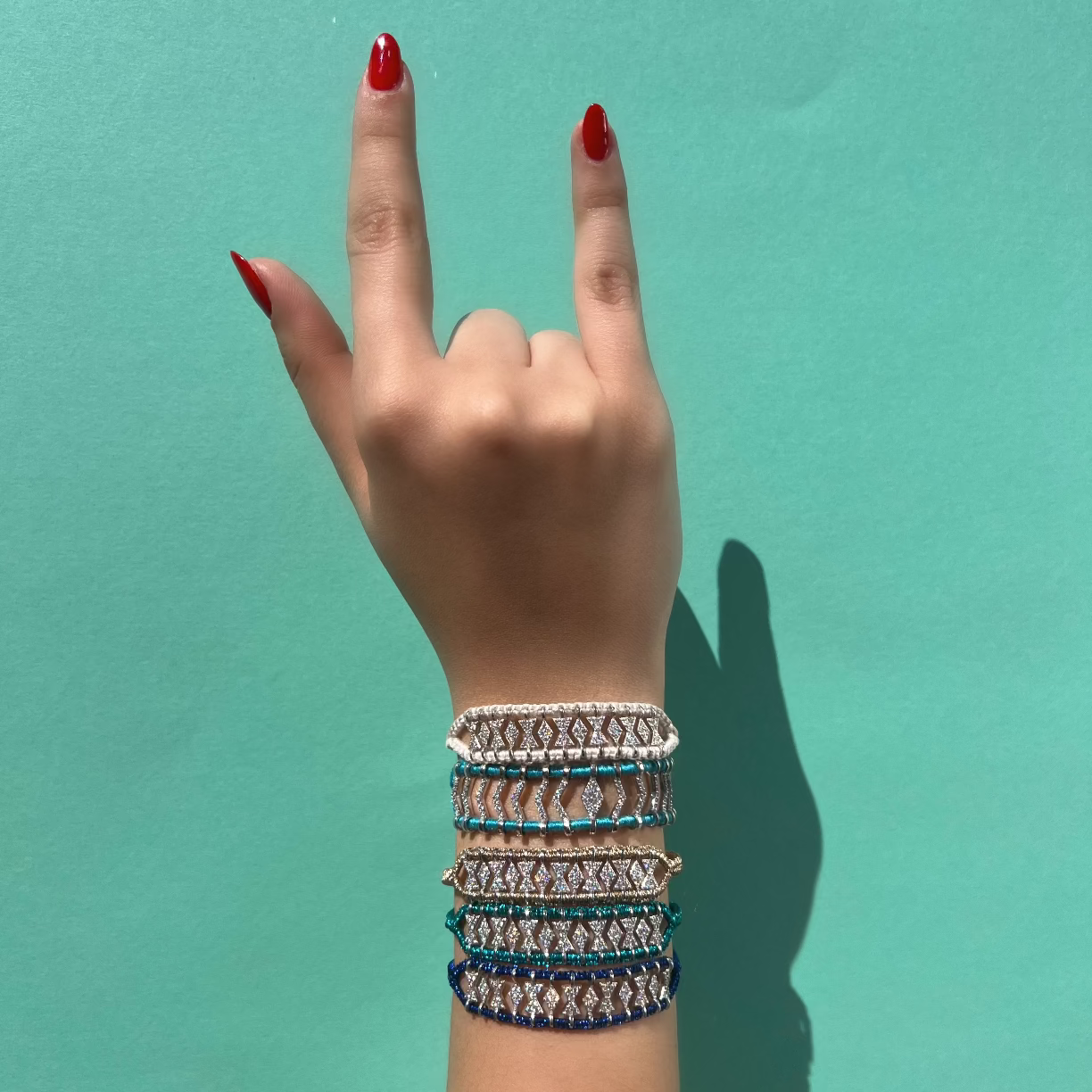 Buzios Brass bracelet