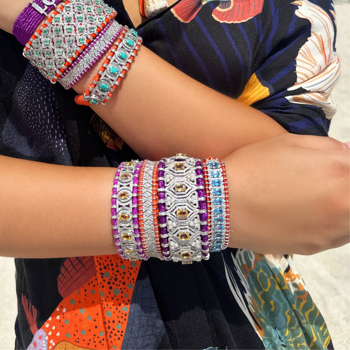 Bracelet Janeiro orange