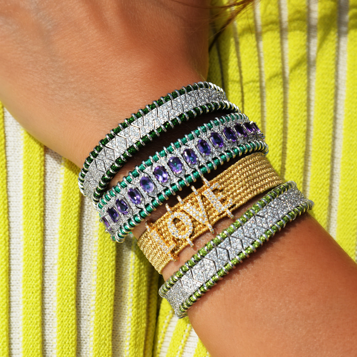 Janeiro Lime bracelet