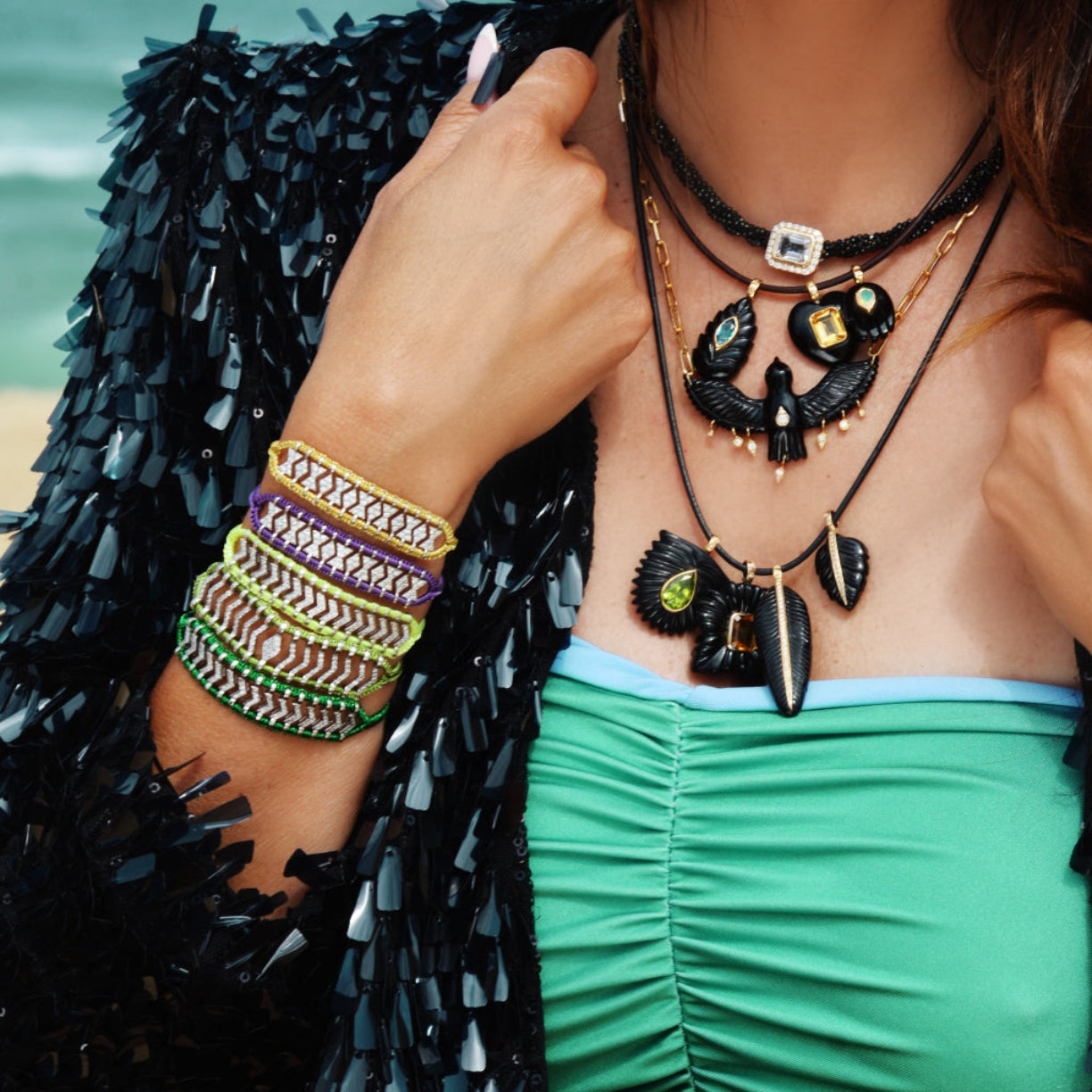 Buzios Purple bracelet