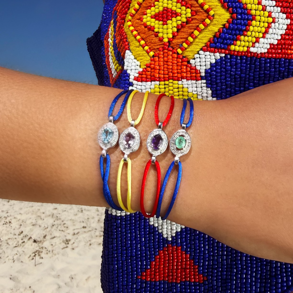 roy forever bracelet - emerald
