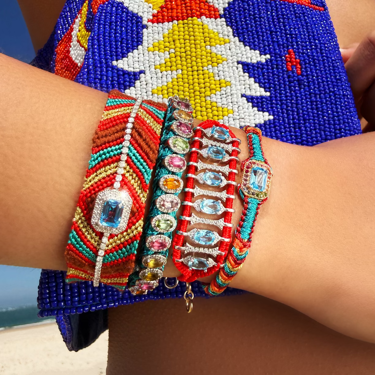 bracelet amy Pacific - topaze