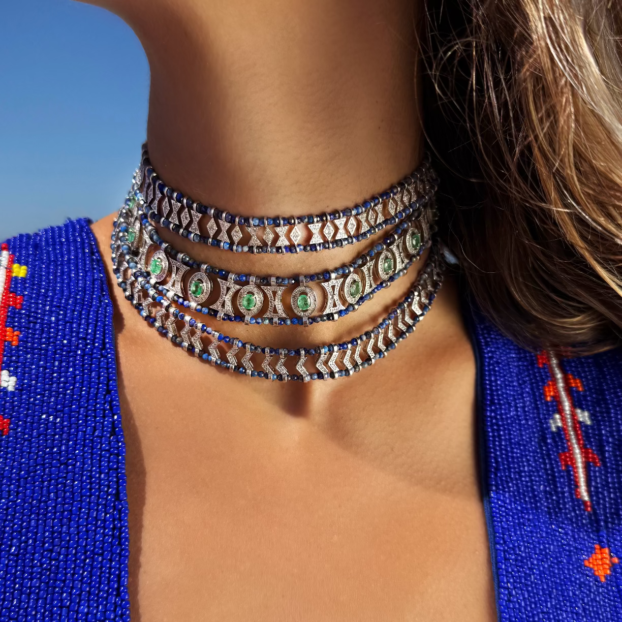Collier Janebeady lapis