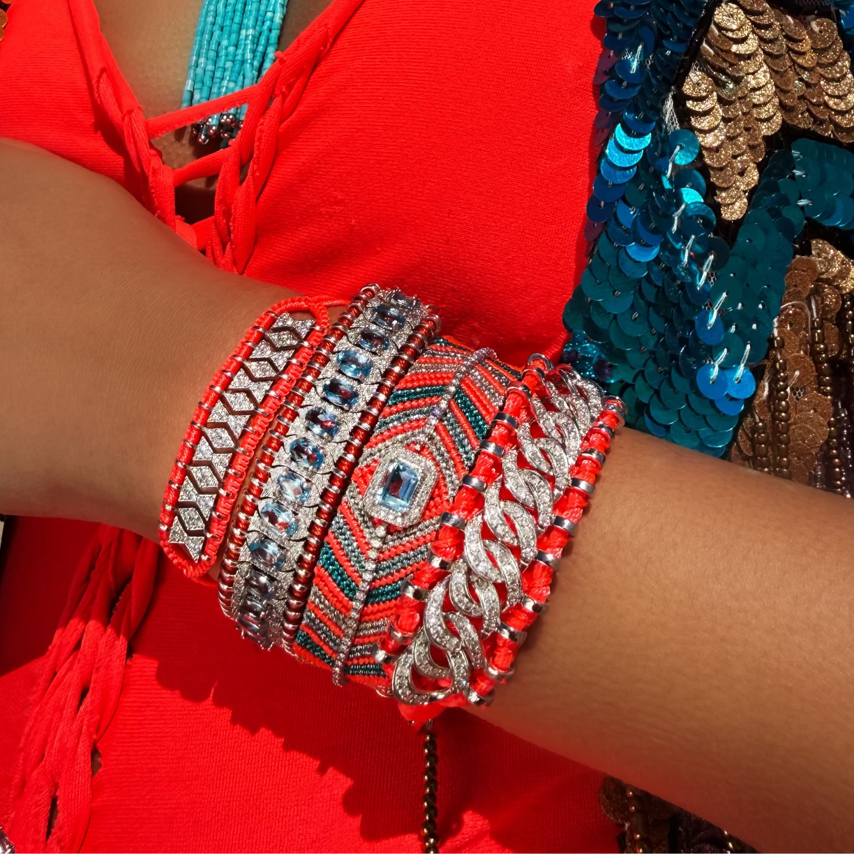 Recife Red bracelet 