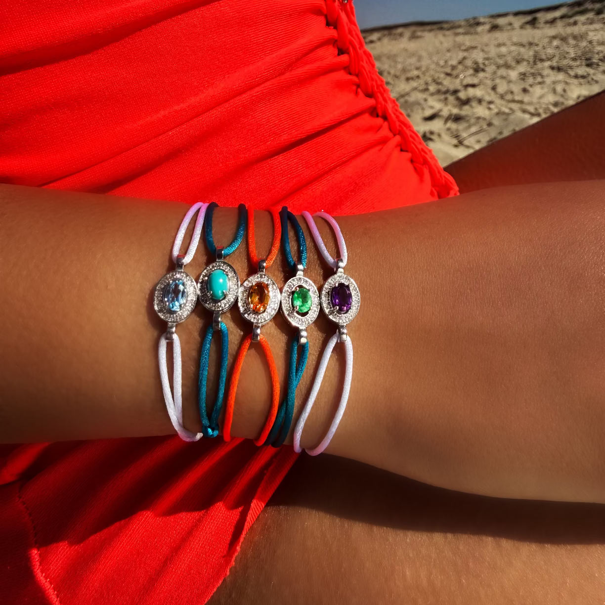 pacific forever bracelet - emerald