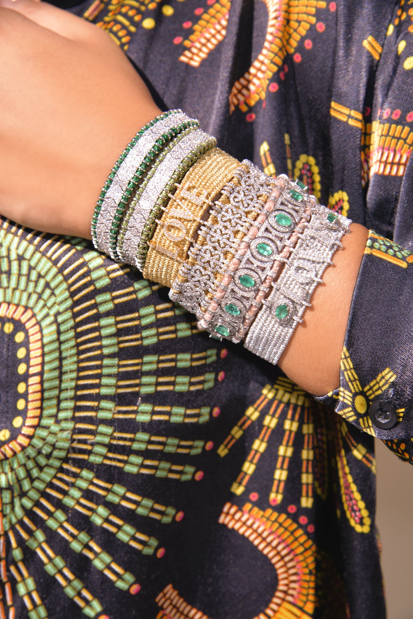 Janeiro Grass bracelet