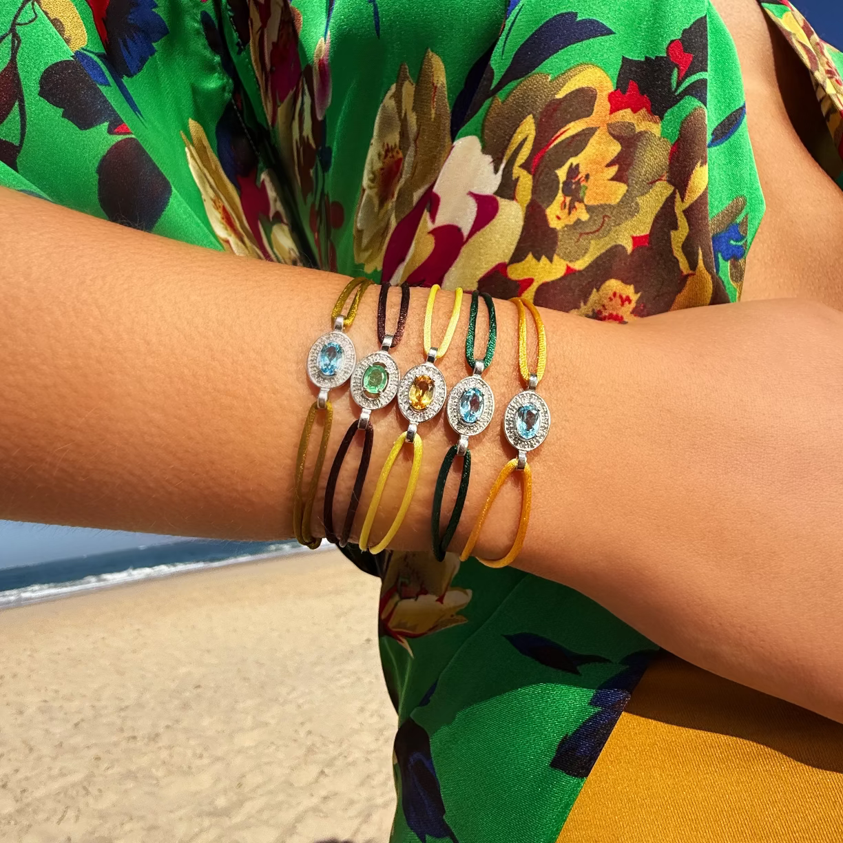 bracelet forever sapin - topaze