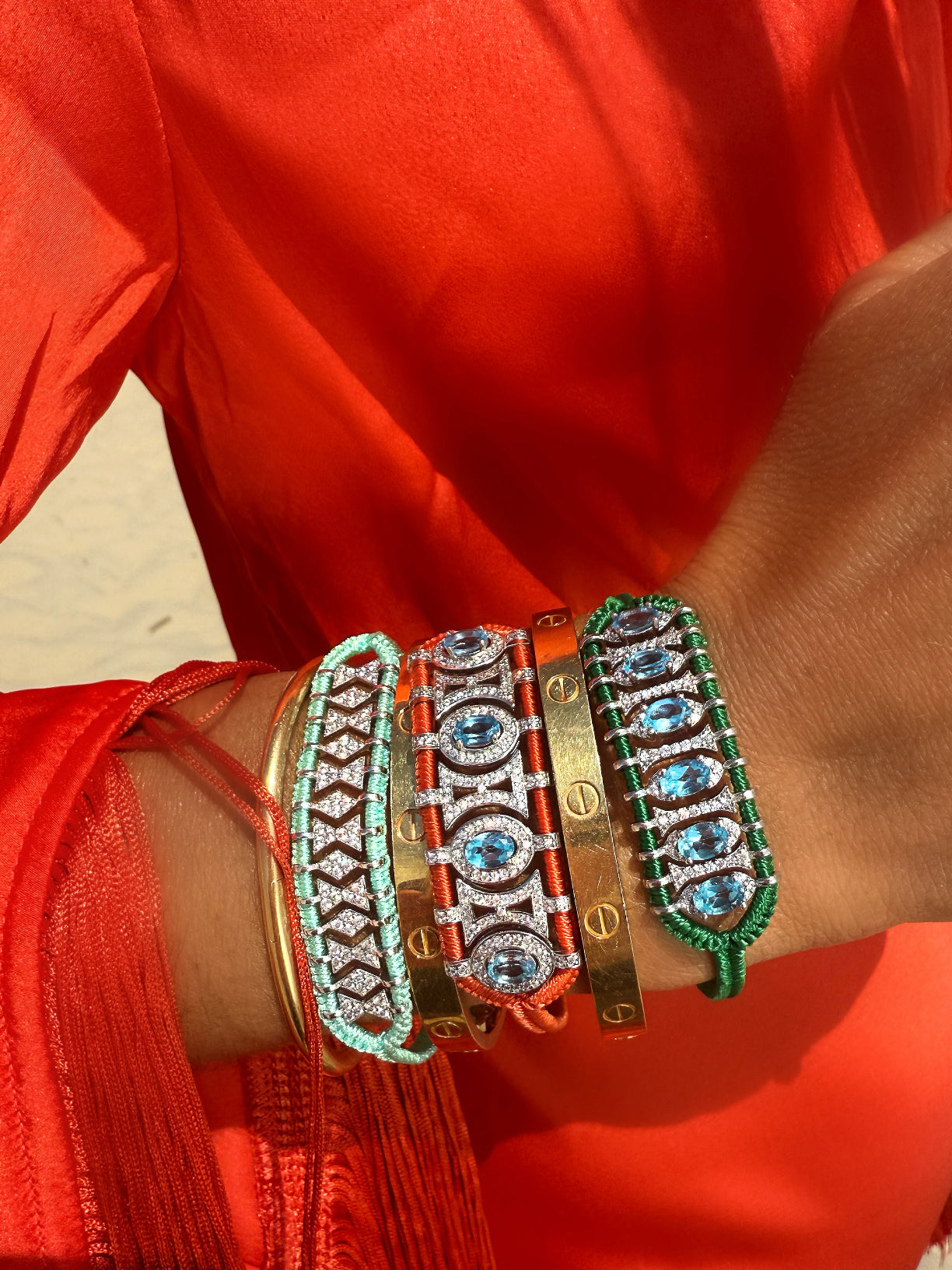 Bracelet Buzios water