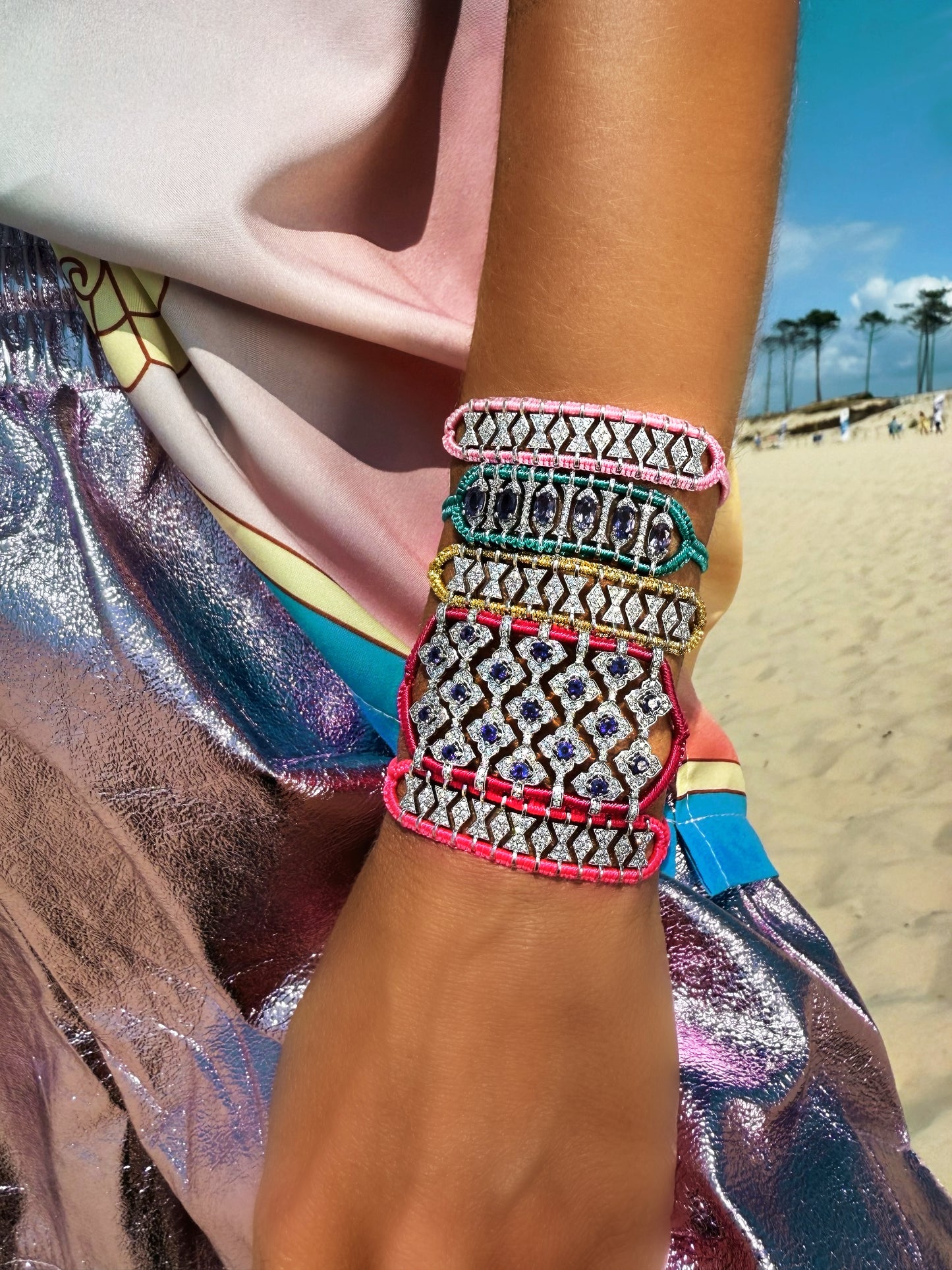 Bracelet Brasilia Rani - Améthystes