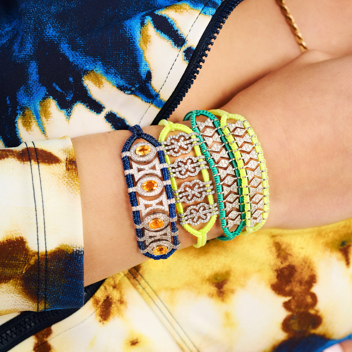Olinda night bracelet - Citrines