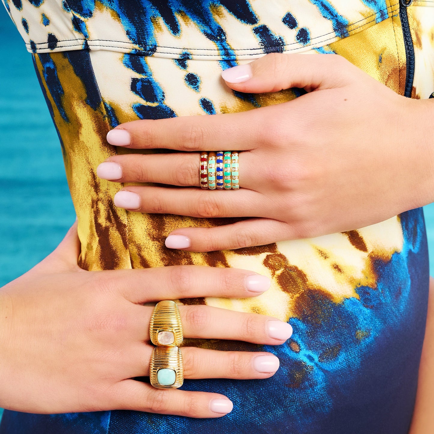 Billie Burgundy ring 