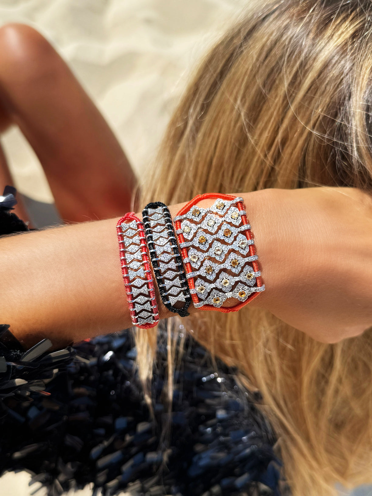 Brasilia Orange bracelet - Citrines