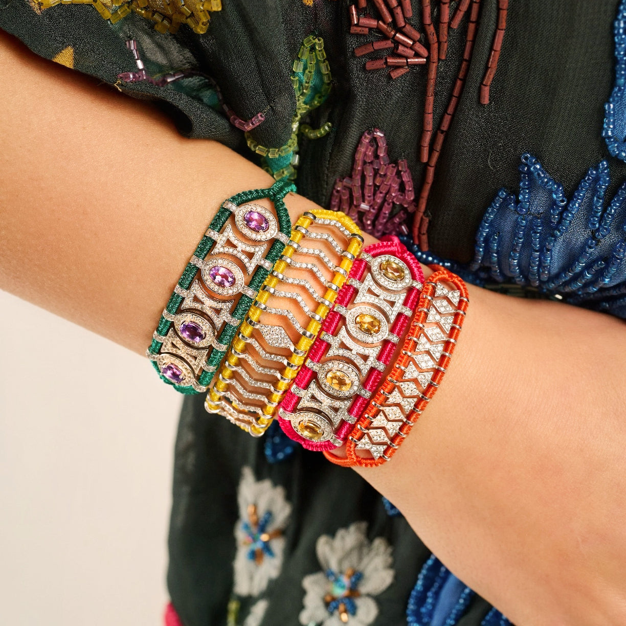 Olinda rani bracelet - Citrines
