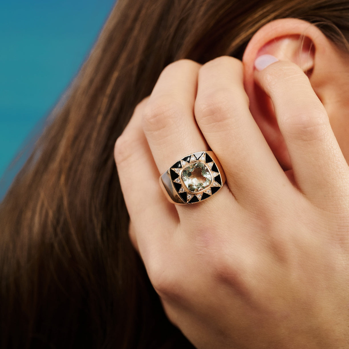 Stella black ring