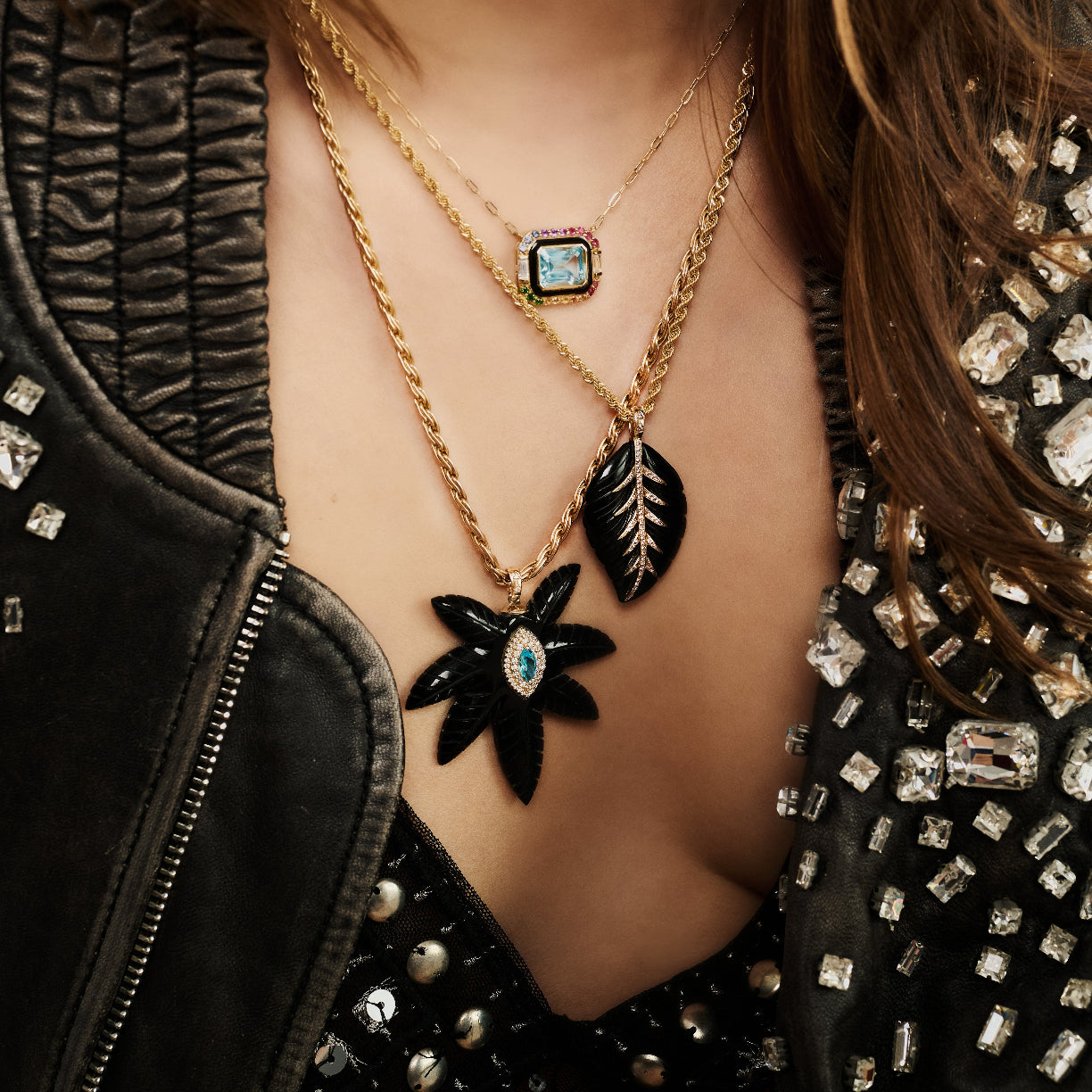 Onyx Kana Pendant