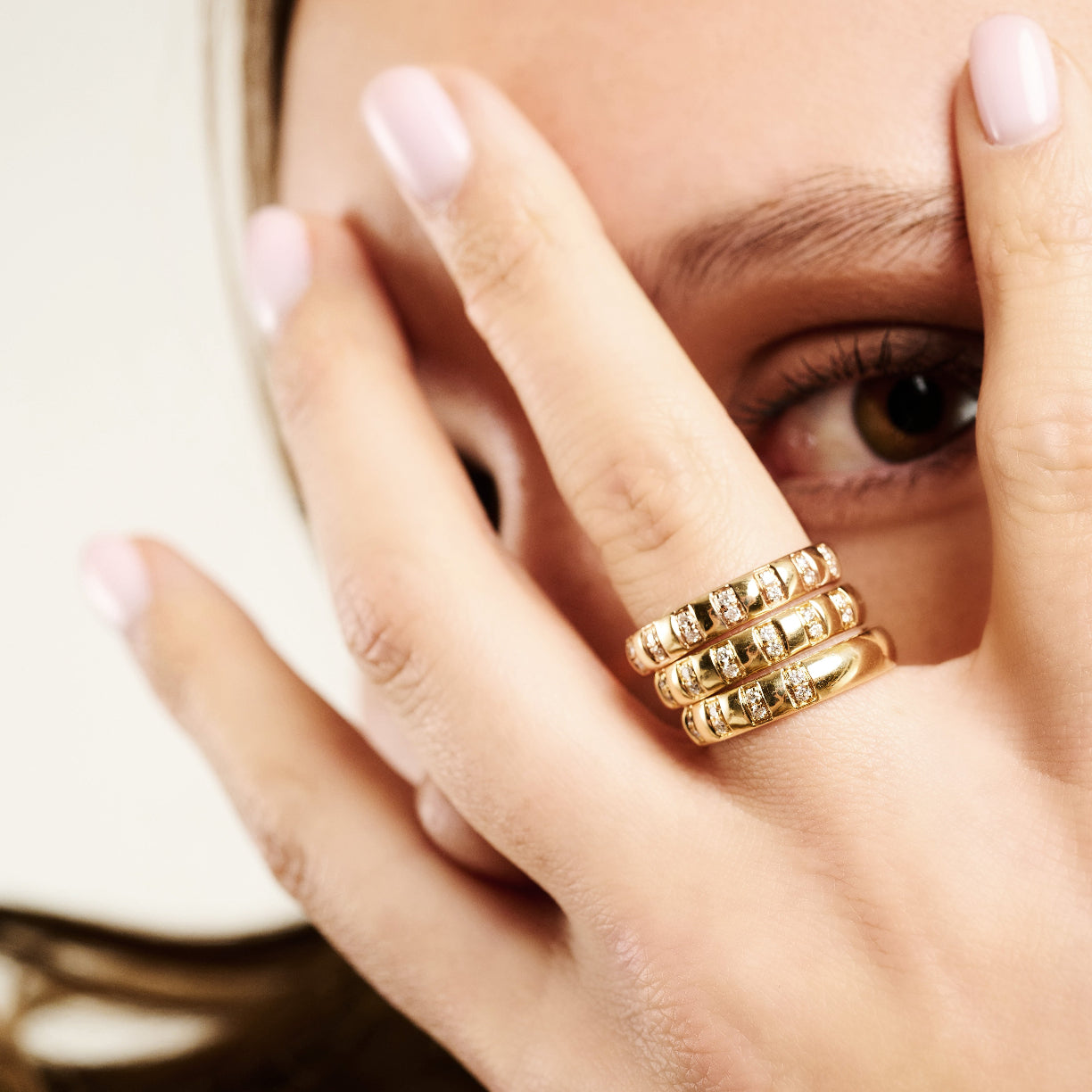 Billie yellow Gold ring 