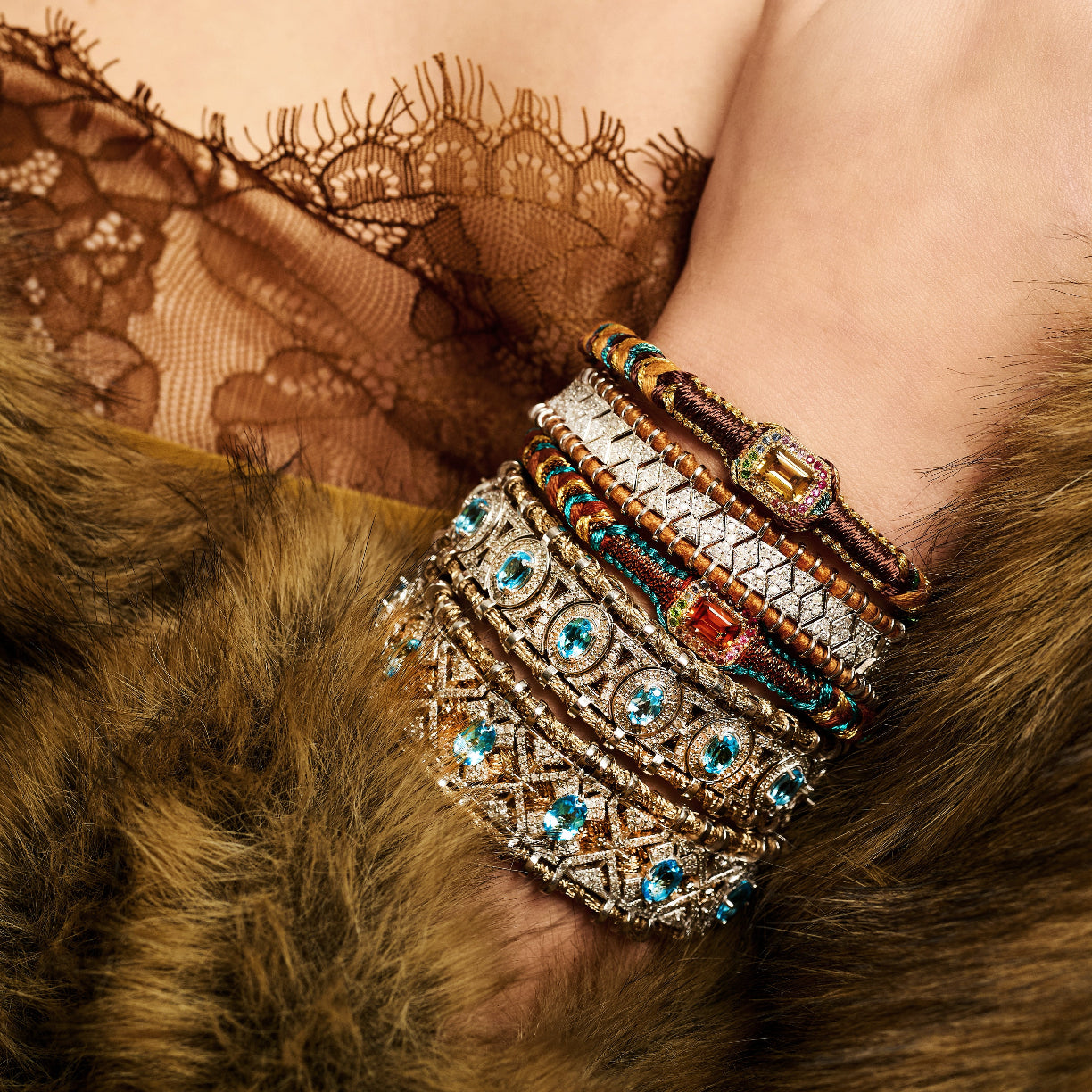 bracelet amy rusty - citrine