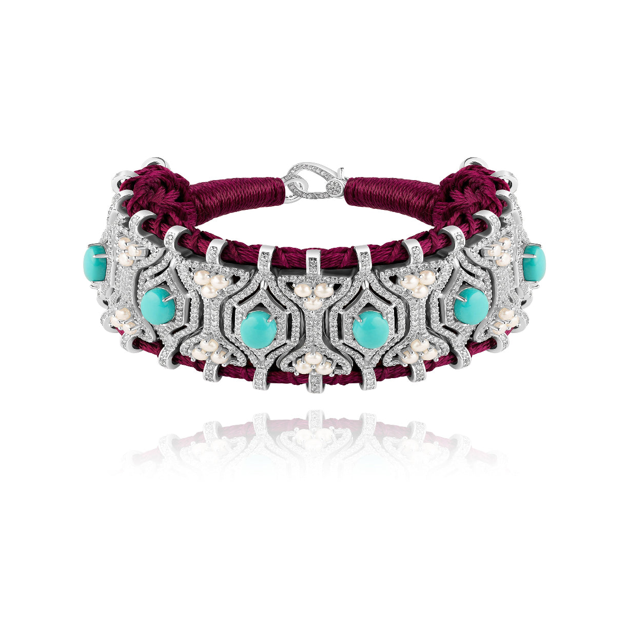 Vine Horizonte bracelet - Turquoise