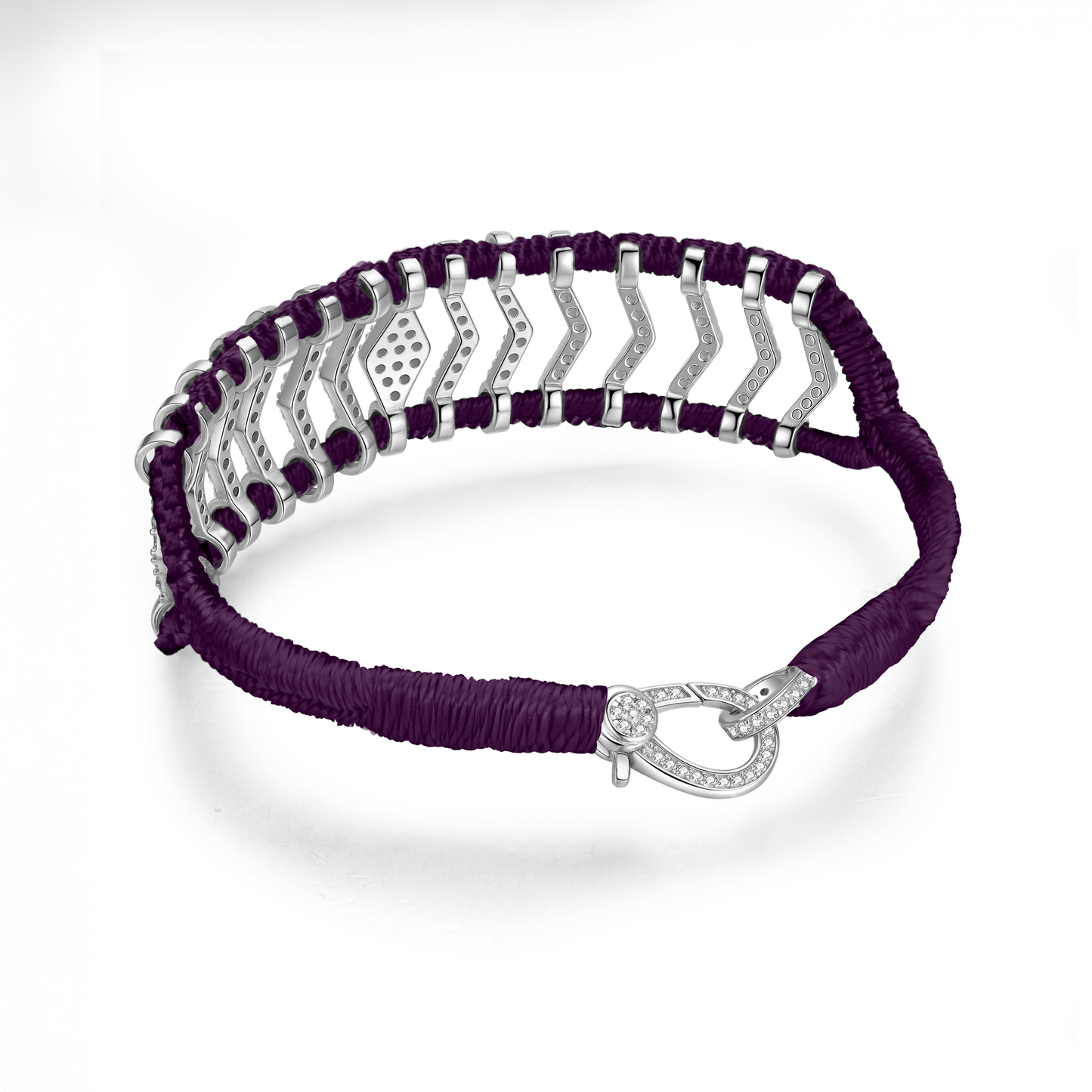 Itacare Eggplant bracelet