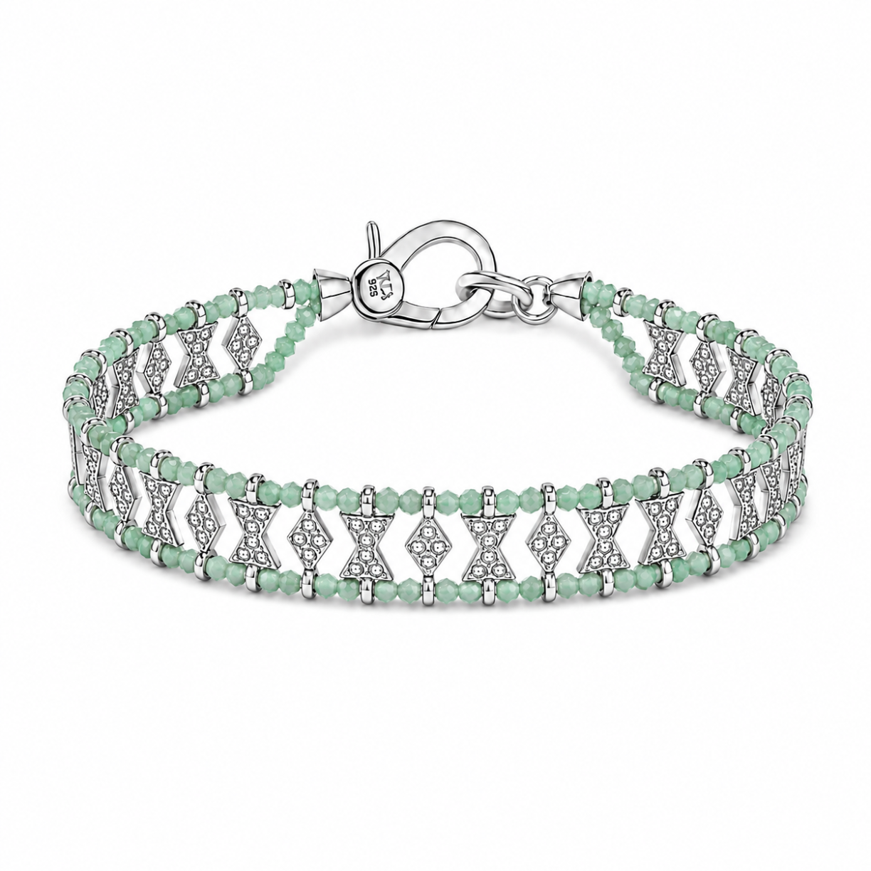 Janebeady Chrysoprase bracelet