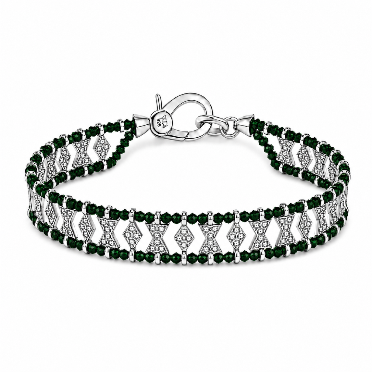 Janebeady Dark green bracelet