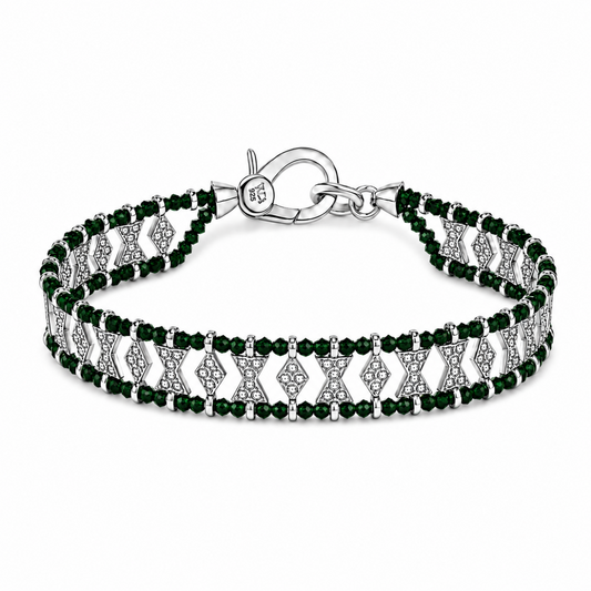 Bracelet Janebeady Dark green