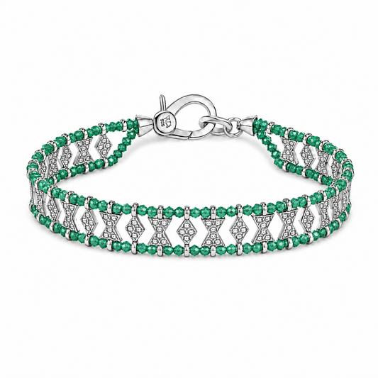 Bracelet Janebeady Émeraude