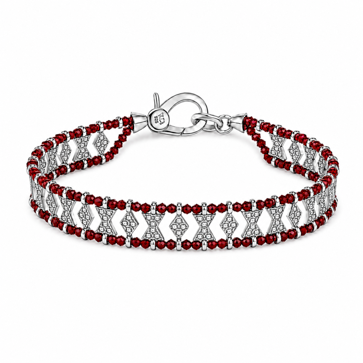 Janebeady Garnet bracelet