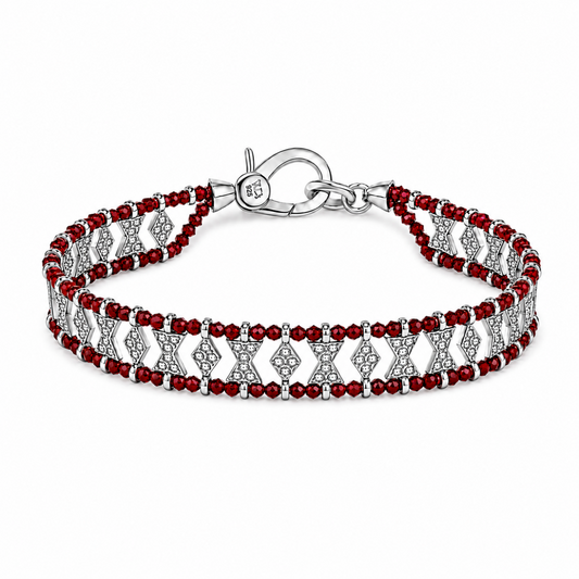 Bracelet Janebeady Grenat