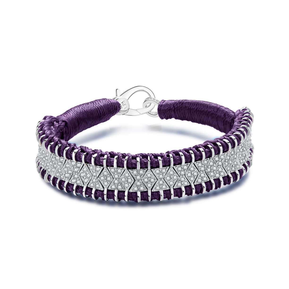 Janeiro eggplant bracelet 