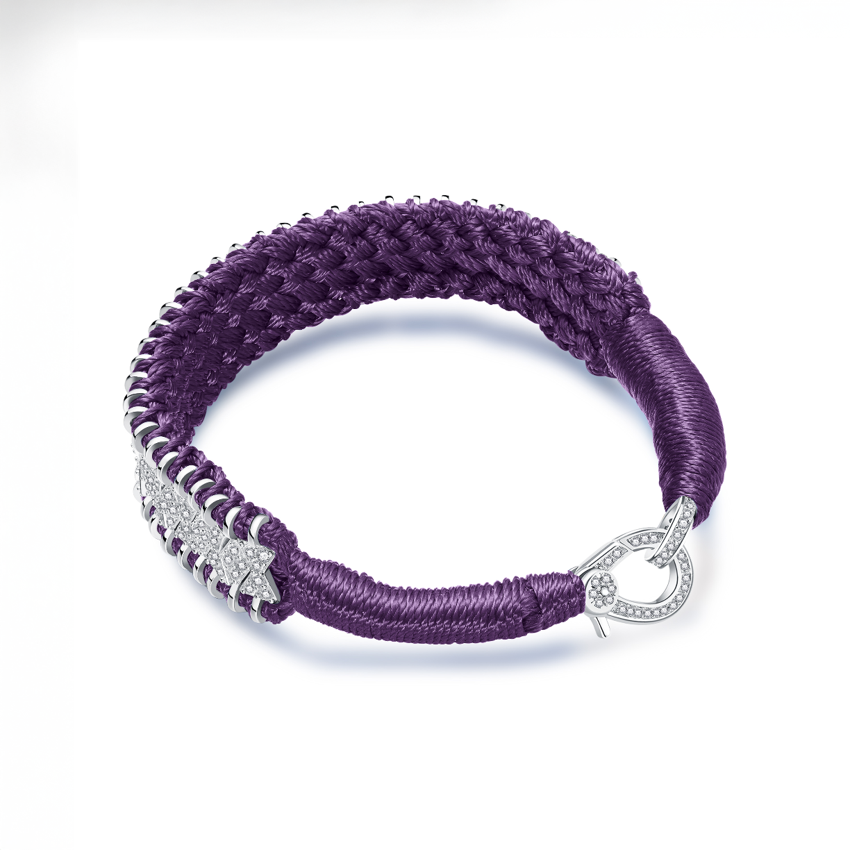 Janeiro eggplant bracelet 