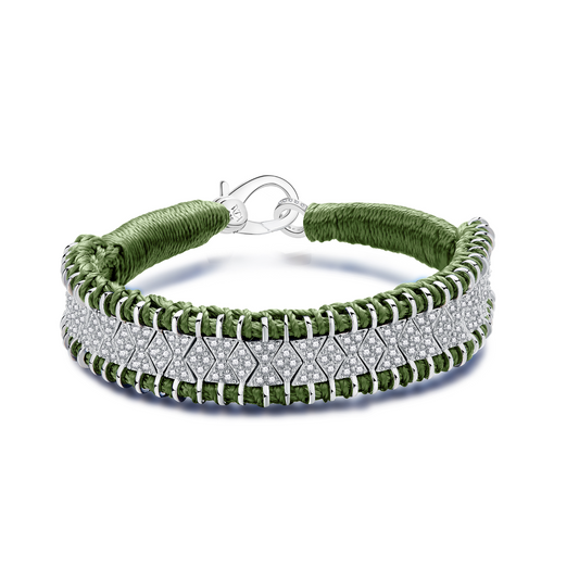 Janeiro olive bracelet 