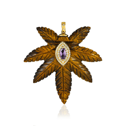 Pendentif Kana Tiger eye