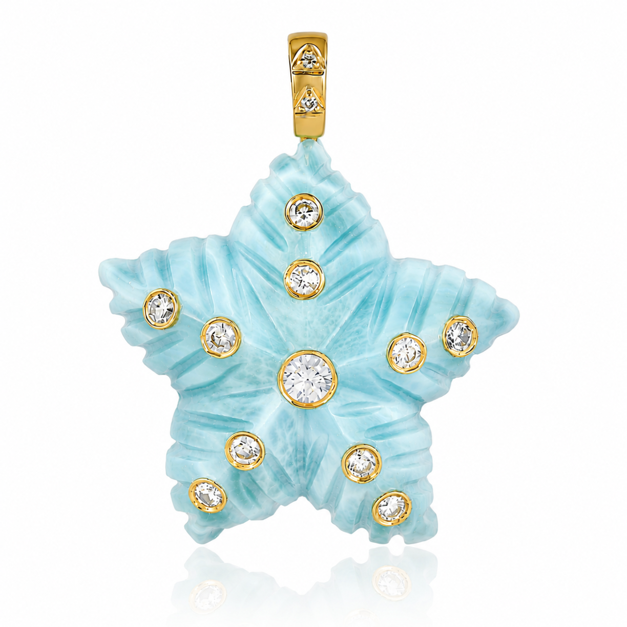 Larimar Star Pendant